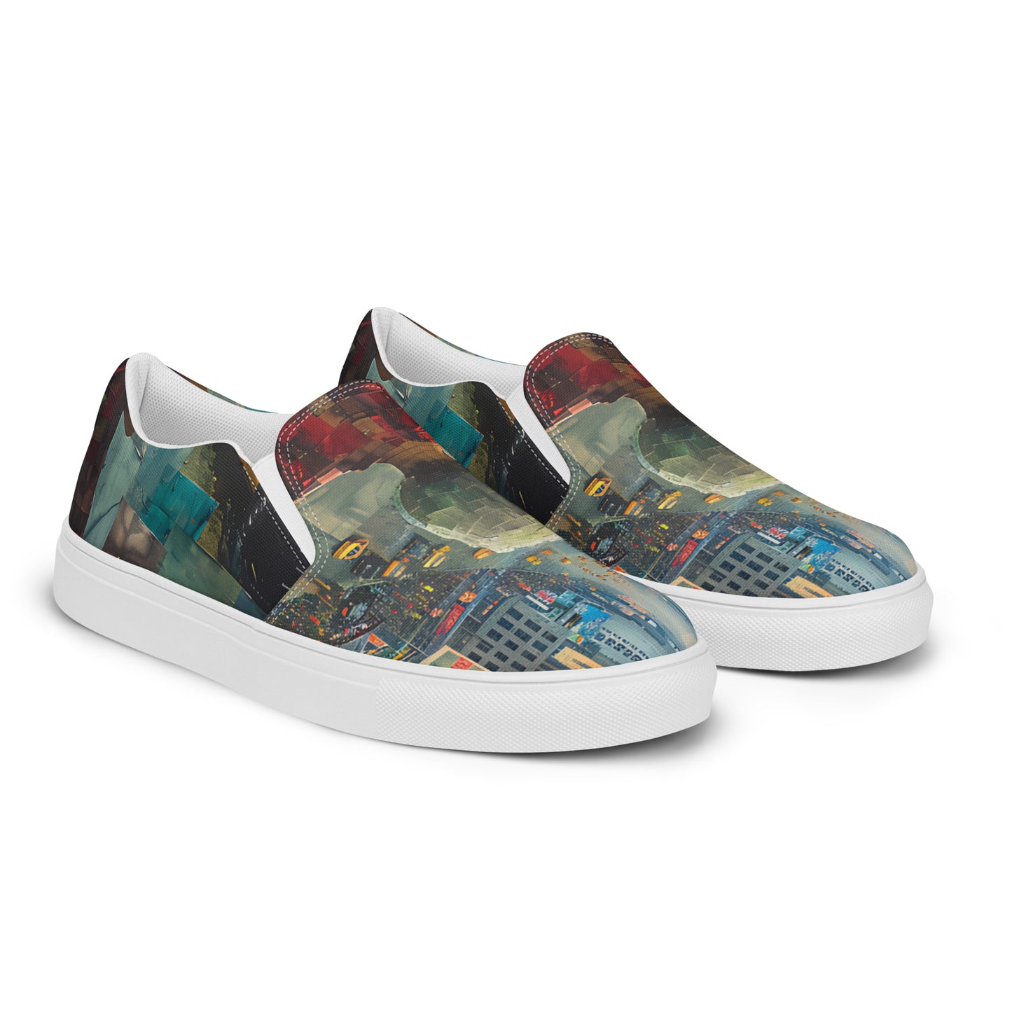 Radiant Journey Women’s slip-on canvas shoes